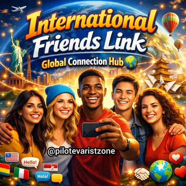 International Friends Link(Global Connection Hub 🌍) — WhatsApp groups