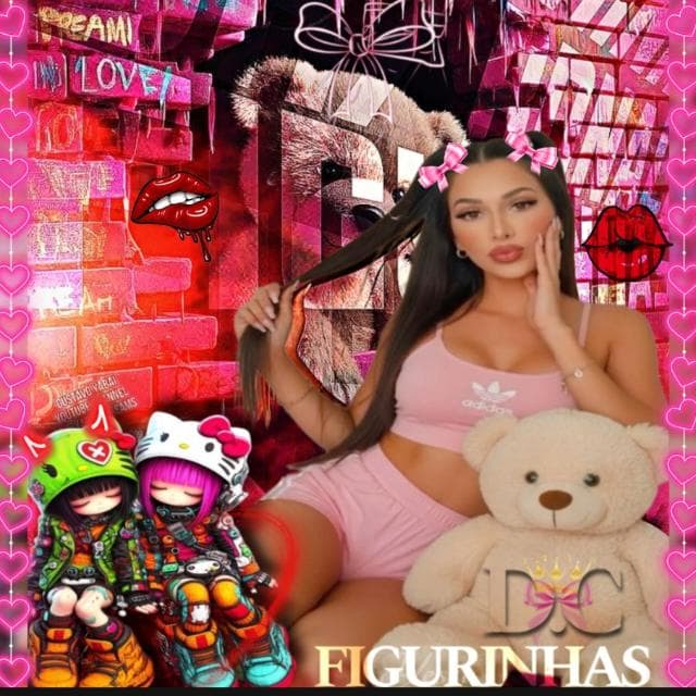 Sticker Pink Rainha Lacinhor — grupos de WhatsApp