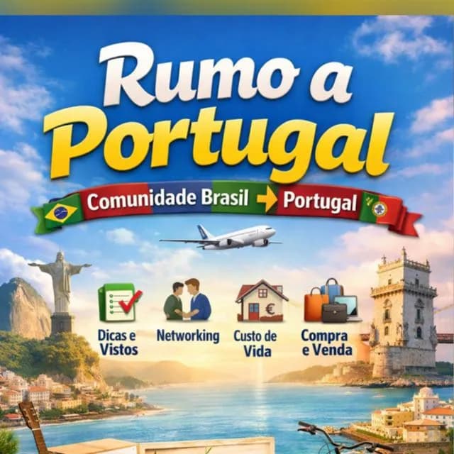 Rumo a Portugal | Comunidade Brasil — grupos de WhatsApp