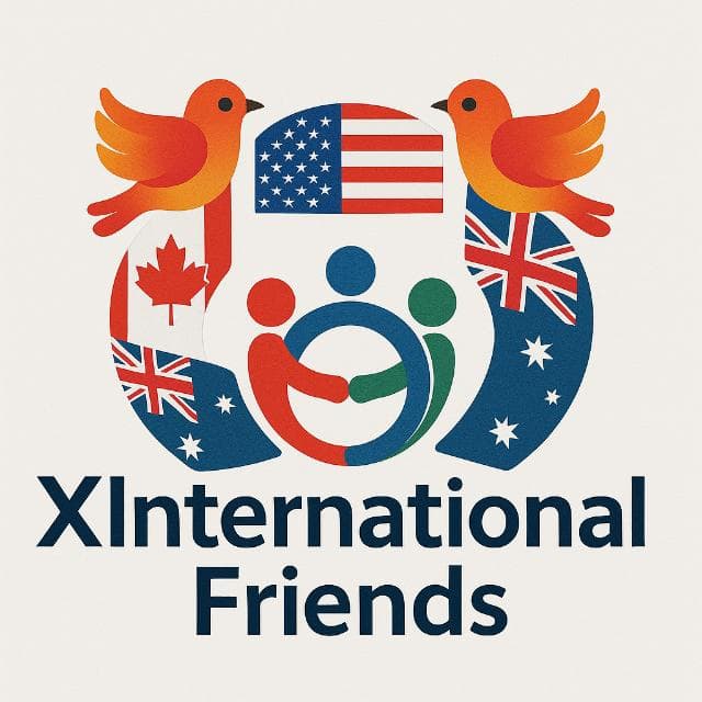 x international friends — WhatsApp groups